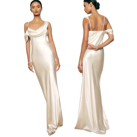 Reformation Dresses & Skirts - New with tags Rhonda Silk Dress Size 4